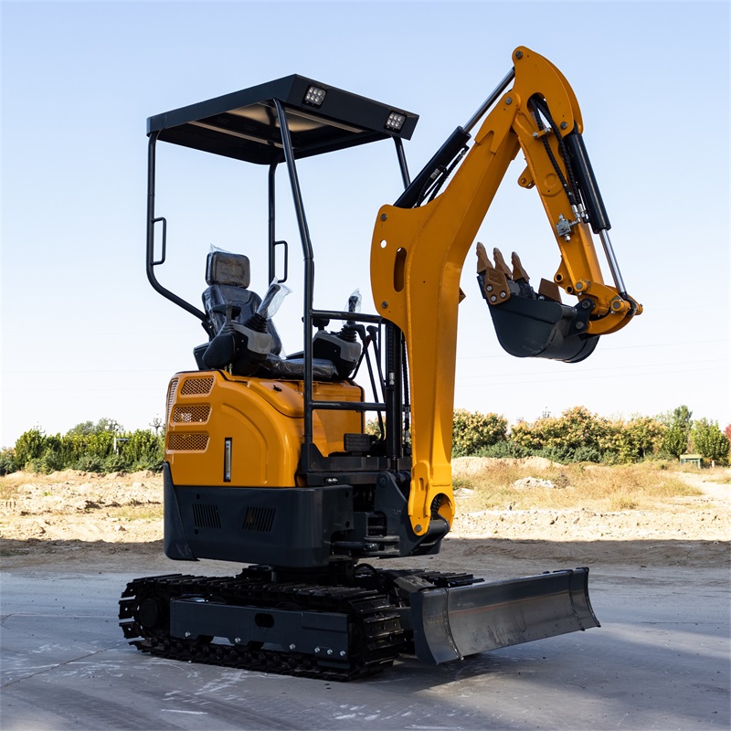 Constructie en onderhoud van mini -graafmachines