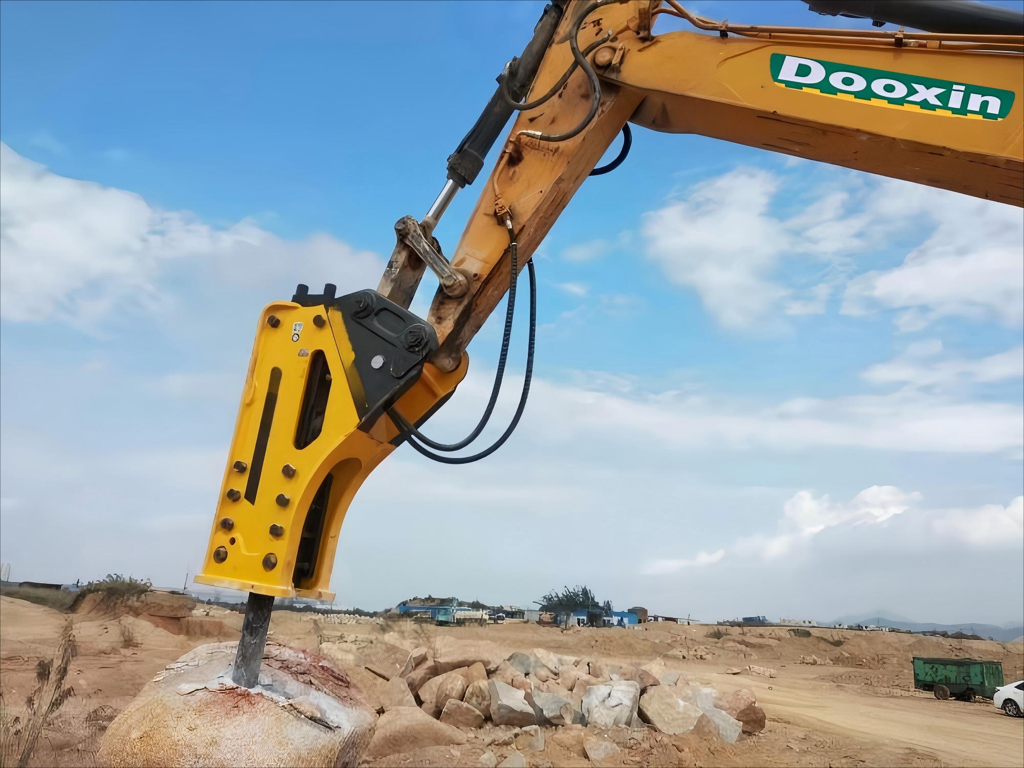 Het belangrijke accessoire van Crawler Excavator - Breaking Hammer