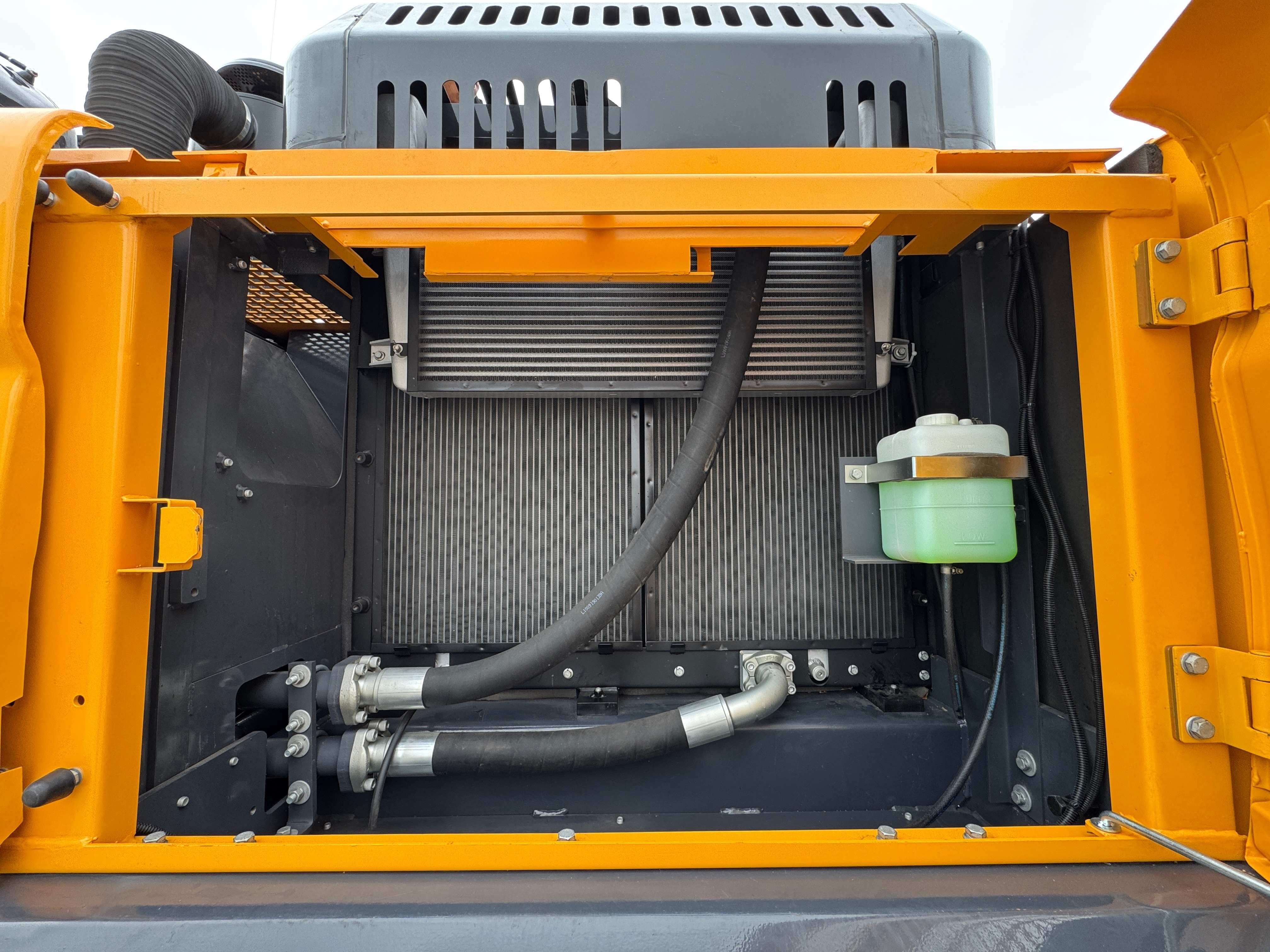 6-staps temperatuurcontrolemethode voor graafmachines